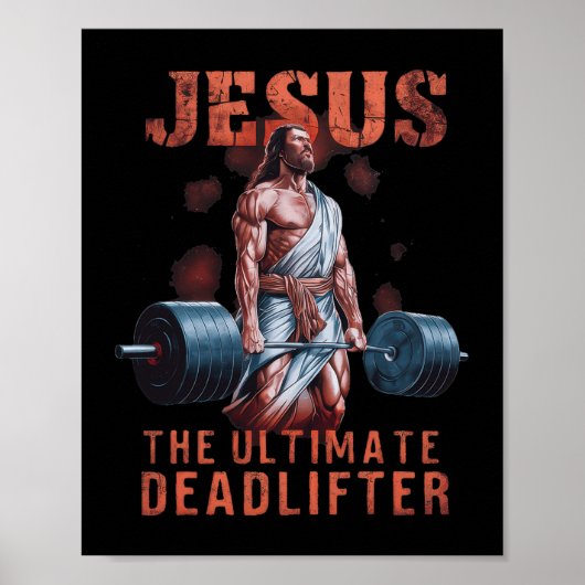 Jesus, der letzte Todesfall Christlich 1 Poster (Vorne)