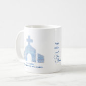 JESUS DER NAME ÜBER ALLE NAMEN Bibelverse Church Kaffeetasse (Vorderseite Links)