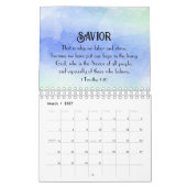 JESUS DER NAME ÜBER ALLE NAMEN - Bibelverse Kalender (Mär 2027)