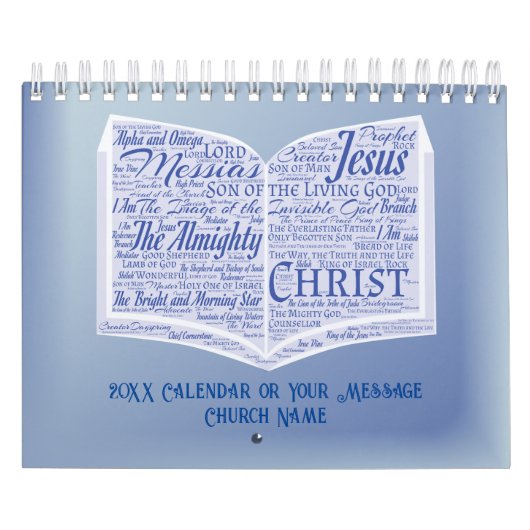 JESUS DER NAME ÜBER ALLE NAMEN - Bibelverse Kalender (Titelbild)