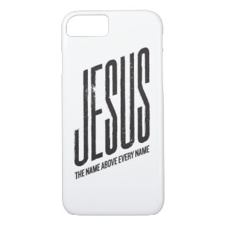 Jesus: Der Name über jedem Namens (weiß) iPhone 8/7 Hülle