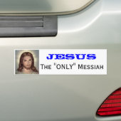 JESUS, der "NUR" Messiah Autoaufkleber (Auf Auto)