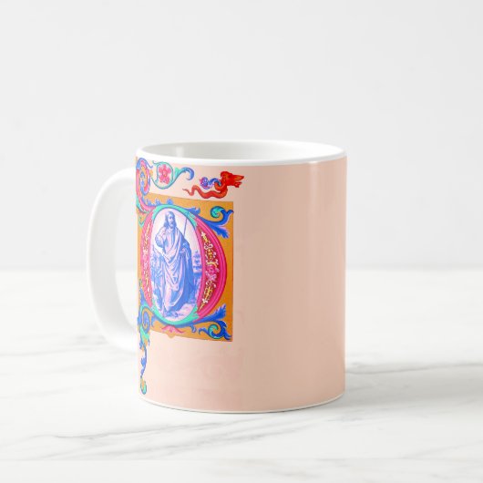 Jesus der Renaissance Kaffeetasse (Vorderseite Links)