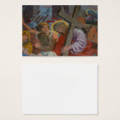 Jesus, der sein Kreuz trug (Vorne & Hinten)