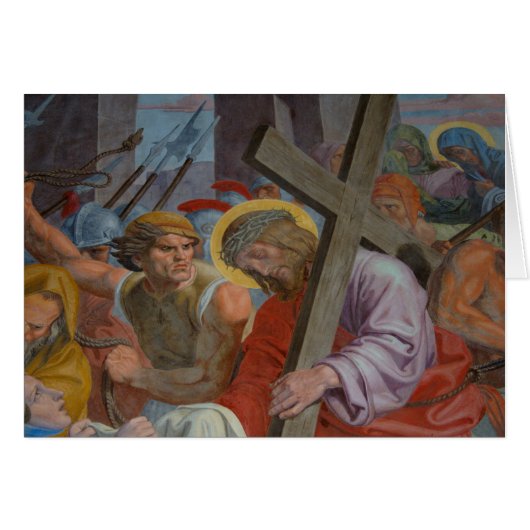 Jesus, der sein Kreuz trug (Vorderseite (Horizontal))