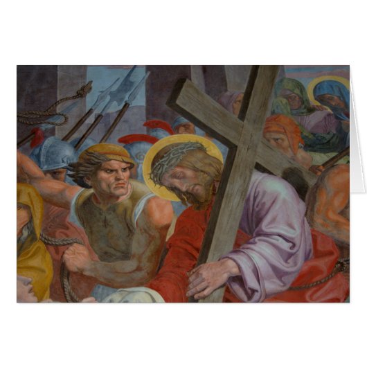 Jesus, der sein Kreuz trug (Vorderseite (Horizontal))