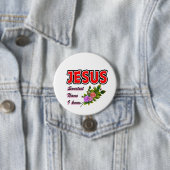 Jesus der süßeste Name Button (Beispiel)