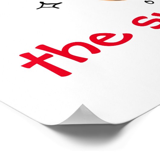 Jesus der süßeste Name Poster (Ecke)