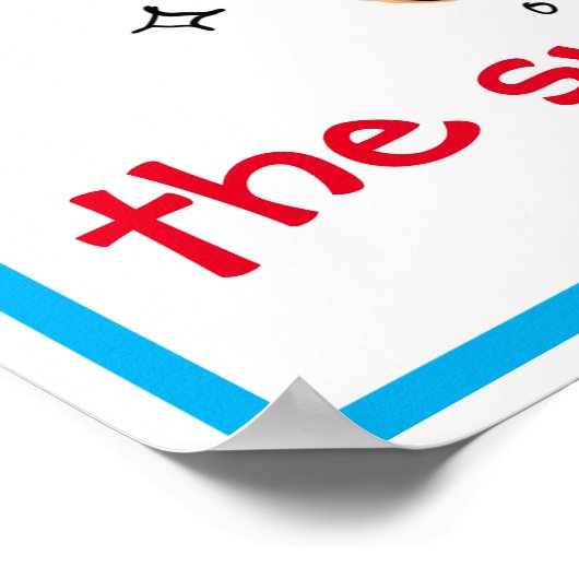 Jesus der süßeste Name Poster (Ecke)