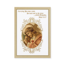 Jesus, der über das Gebet fährt, religiöse Heilige