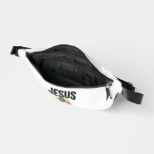 Jesus der ultimative Deadlifter Vintage Bauchtasche (Offen)