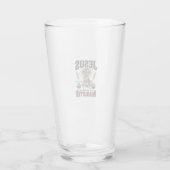 Jesus Der ultimative Deadlifter Vintage Christlich Glas (Rückseite)