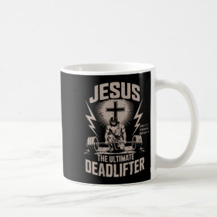 Jesus der ultimative Kraftsportler Lustiger christ Kaffeetasse