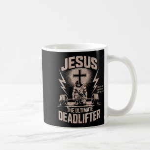 Jesus Der ultimative Kraftsportler Lustiger Christ Kaffeetasse