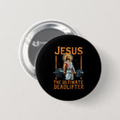 Jesus der ultimative Todesfahr Christlich Button (Vorne & Hinten)