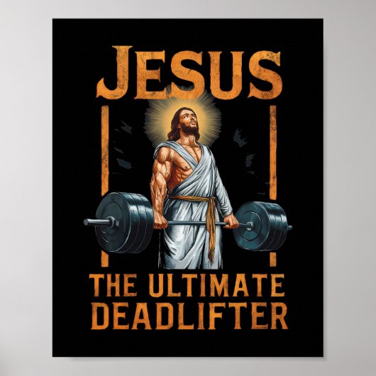 Jesus der ultimative Todesfahr Christlich Poster (Vorne)