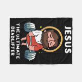 Jesus, der ultimative Todesflieger, der Sonnengott Fleecedecke (Vorderseite (Horizontal))