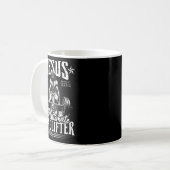 Jesus der ultimative Todesopfer Jesus Tod, der Ch. Kaffeetasse (Vorderseite Links)