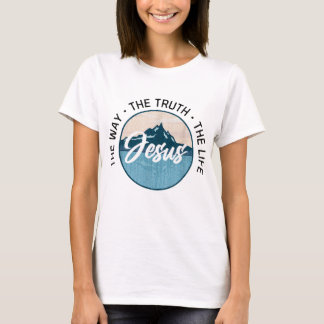Jesus. Der Weg, die Wahrheit, das Leben. Christlic T-Shirt