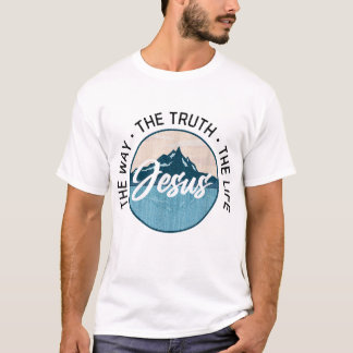 Jesus. Der Weg, die Wahrheit, das Leben. Christlic T-Shirt