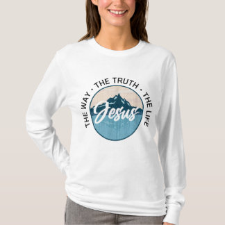 Jesus. Der Weg, die Wahrheit, das Leben. Christlic T-Shirt