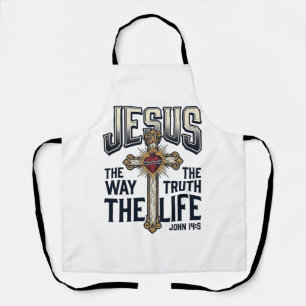 Jesus Der Weg Die Wahrheit Das Leben Christliches Schürze
