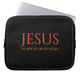 Jesus Der Weg Die Wahrheit Das Leben  Laptopschutzhülle