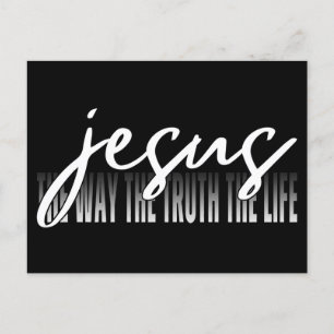 Jesus Der Weg Die Wahrheit Das Leben Postkarte