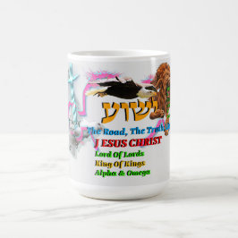Jesus Der Weg, Die Wahrheit. Leben! Löwe von Juda Kaffeetasse