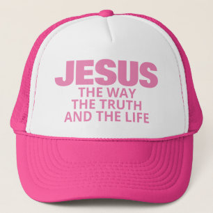 JESUS DER WEG DIE WAHRHEIT UND DAS LEBEN LKW-FANTA TRUCKERKAPPE