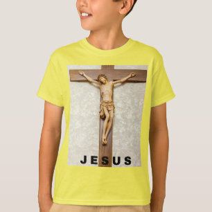 Jesus-Design mit Kreuz T-Shirt