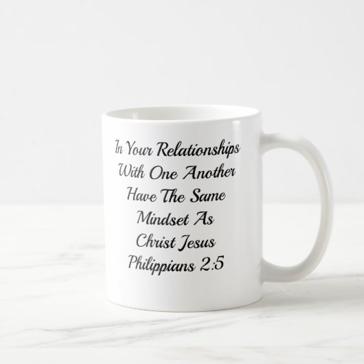 JESUS (DESIGNIERE DEINEN EIGENEN BECHER) KAFFEETASSE (Rechts)
