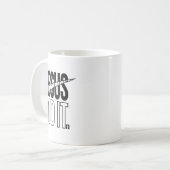 Jesus Did It Religious Cross Christian  Kaffeetasse (Vorderseite Links)