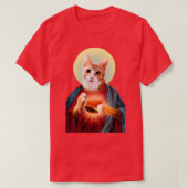 Jesus die Katze T-Shirt (Design vorne)