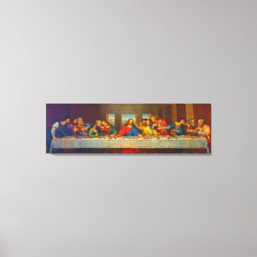 Jesus die letzte Leinwand drucksvoll (Vorderseite)