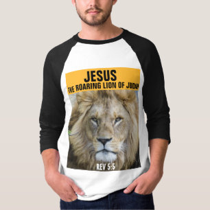 JESUS DIE ROARION JUDAH, REV 5:5 T - Shirt