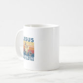 Jesus die ultimative Fitness des Todschleichers Vi Kaffeetasse (Vorderseite Links)