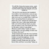 Jesus die WAY-Visitenkarte (Rückseite)