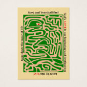 Jesus die WAY-Visitenkarte (Vorderseite)