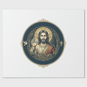 Jesus Digital Artist iPad Kunst T-Shirt Inspiriere Geschenkpapier