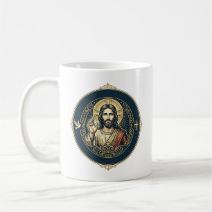 Jesus Digital Artist iPad Kunst T-Shirt Inspiriere Kaffeetasse