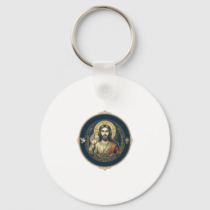 Jesus Digital Artist iPad Kunst T-Shirt Inspiriere Schlüsselanhänger