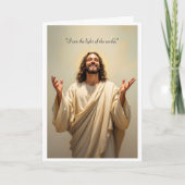 Jesus dinkt dir Chronische Krankheit Religiös Karte (Vorderseite)