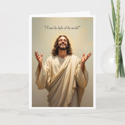 Jesus dinkt dir Chronische Krankheit Religiös Karte (Vorderseite)