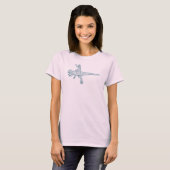Jesus Dinosaur Rider T-Shirt (Vorne ganz)