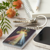 Jesus Divina Misericordia llavero Espanol Schlüsselanhänger (Vorderseite rechts)