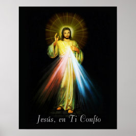 Jesus Divina Misericordia Poster Spanisch - Espano