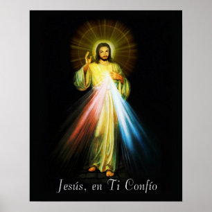 Jesus Divina Misericordia Poster Spanisch - Espano