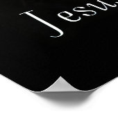 Jesus Divine Mercy Poster (Ecke)