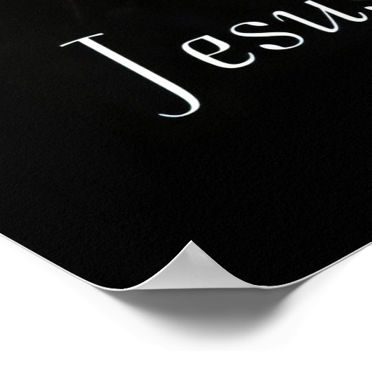 Jesus Divine Mercy Poster (Ecke)